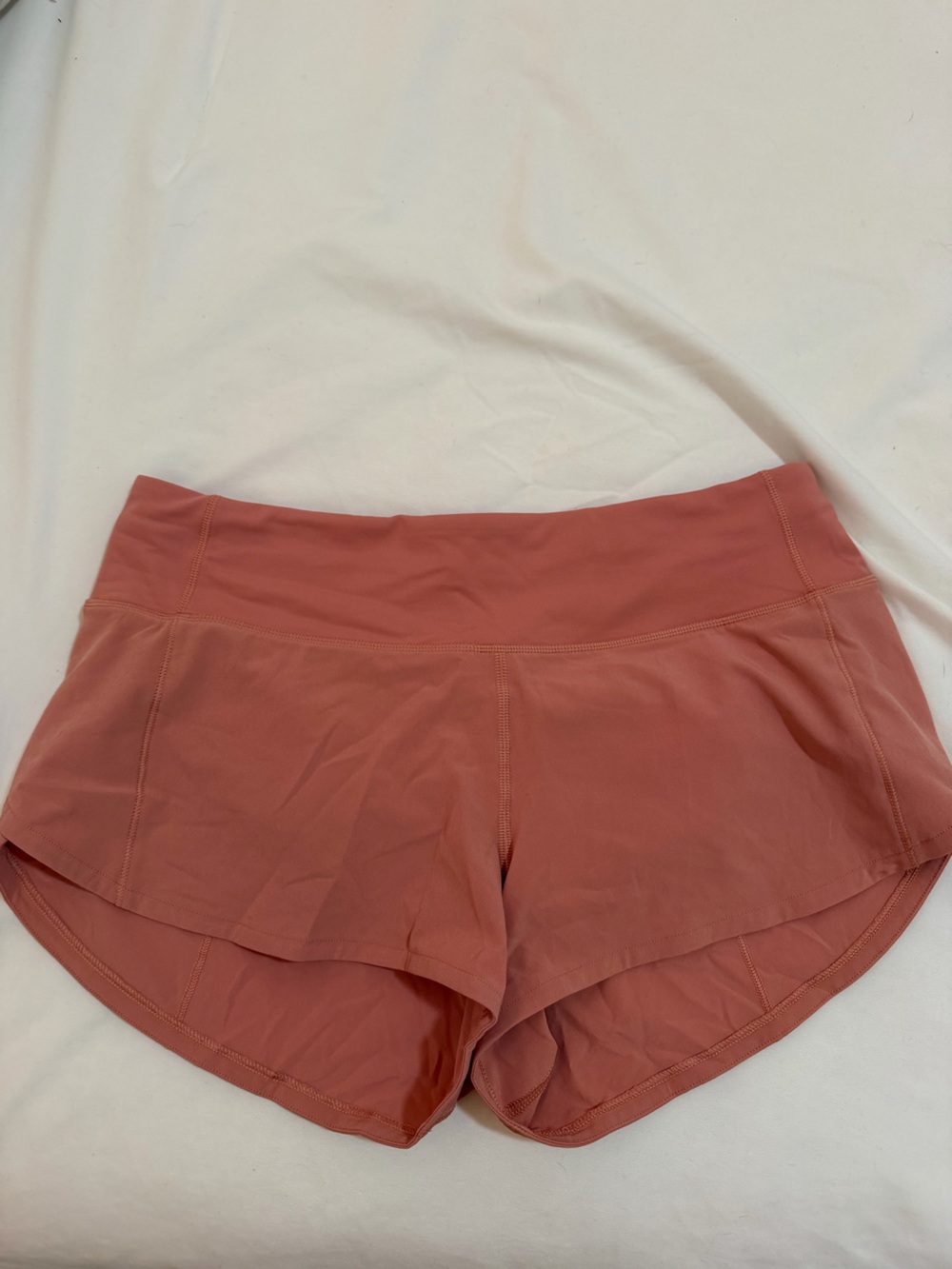 lululemon athletica High-Waist Athletic Shorts in Rose Clay
